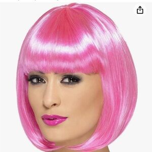 People short haired with Bangs wig